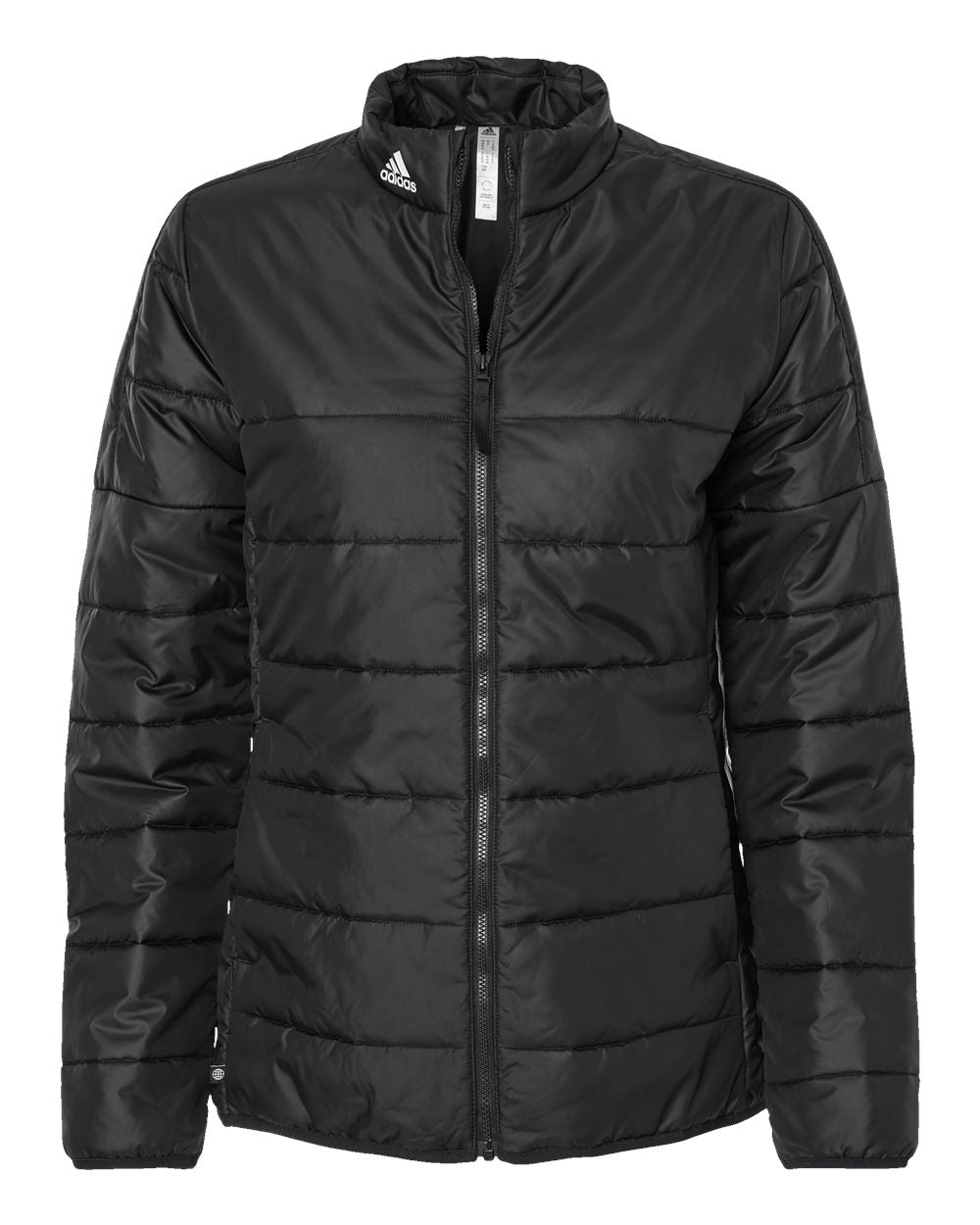 Adidas Ladies Full Zip Puffer Jacket (A571)