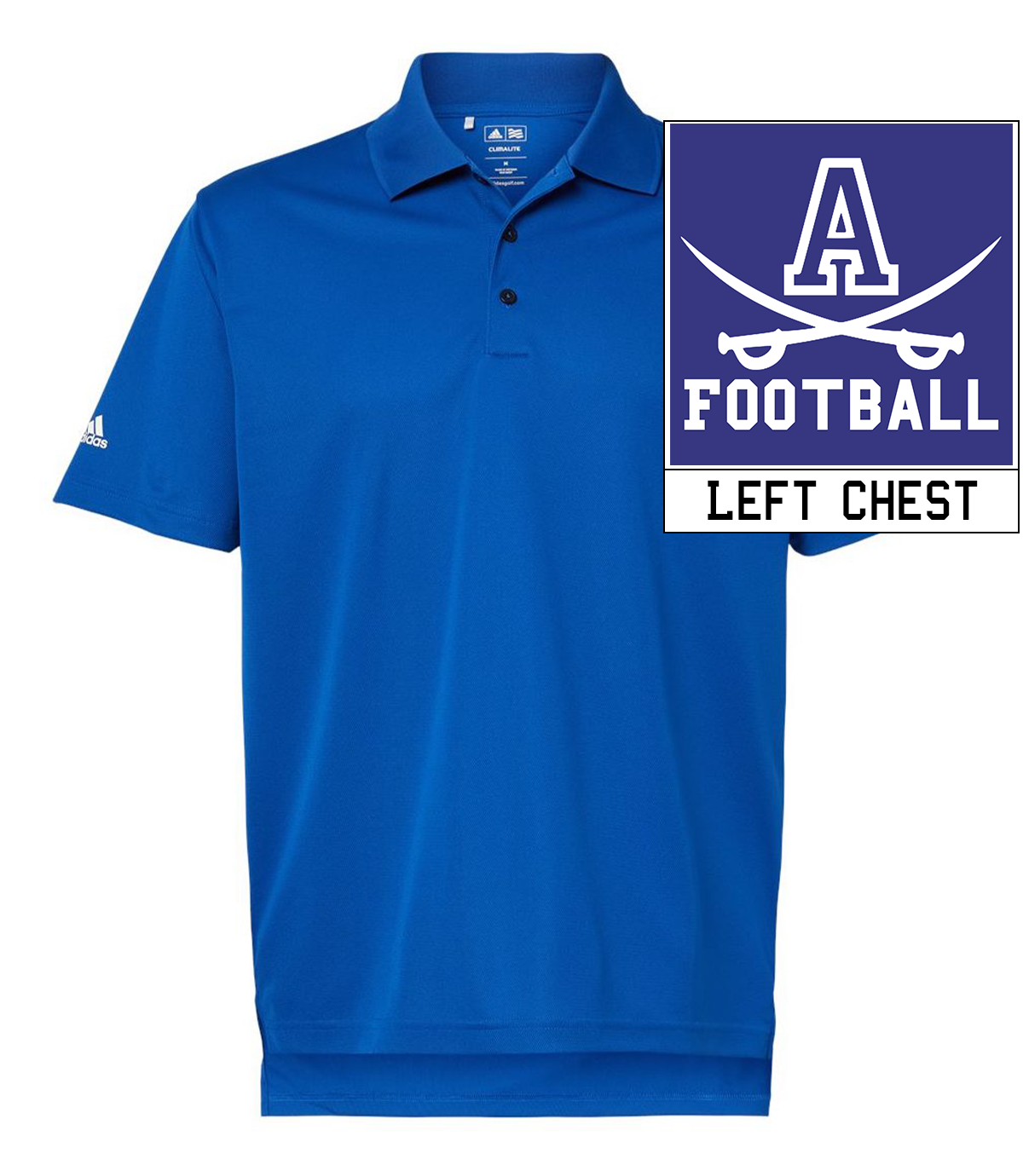Adidas Polo (Embroidered)