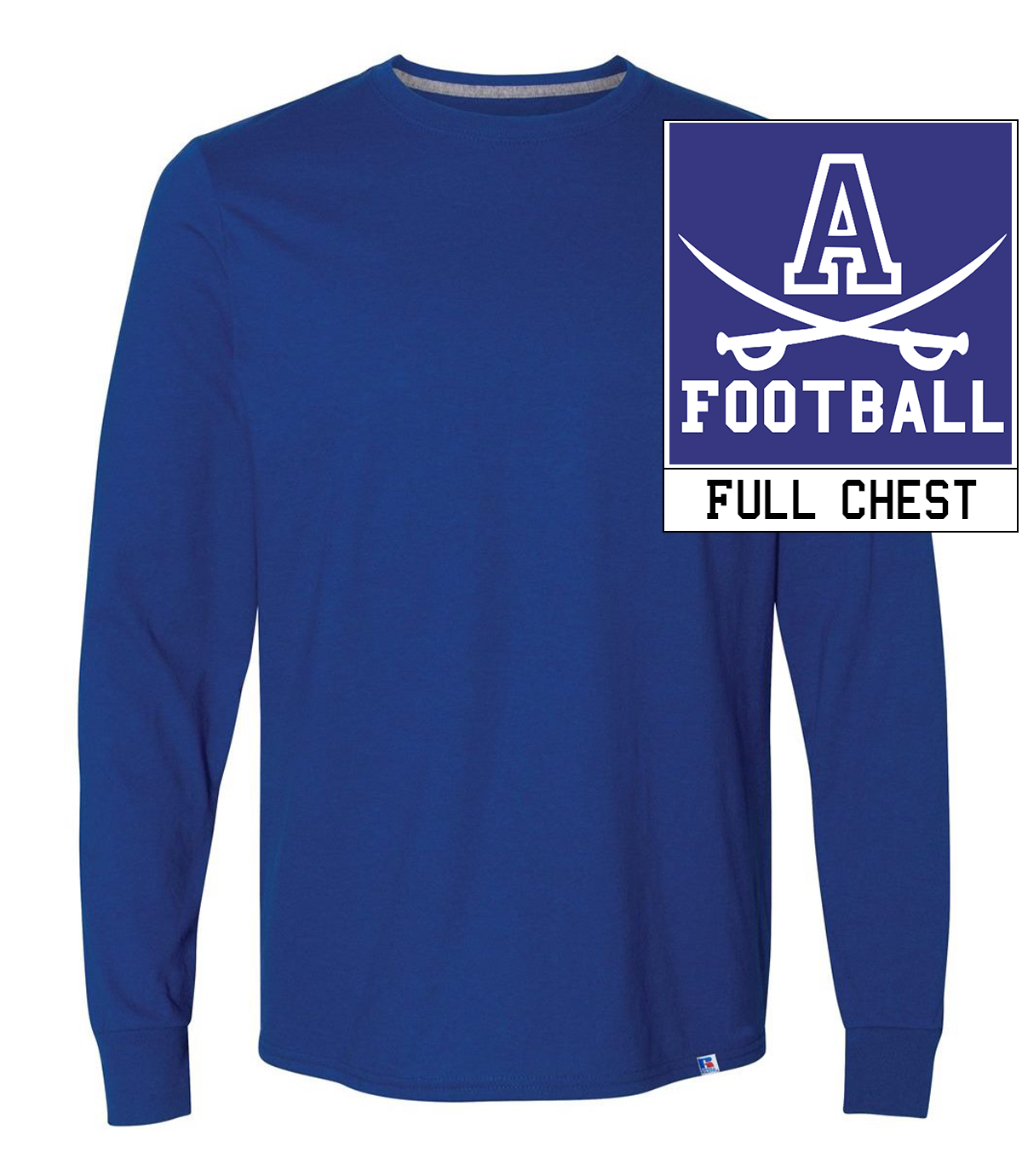 Russell 60/40 Performance Longsleeve