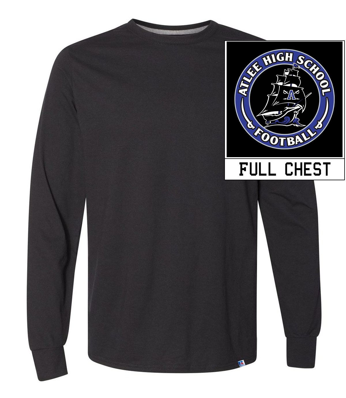 Russell 60/40 Performance Longsleeve