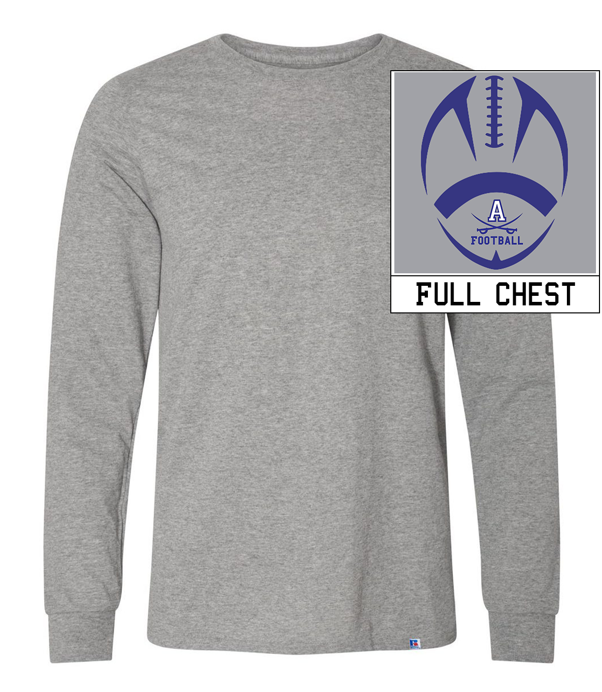 Russell 60/40 Performance Longsleeve