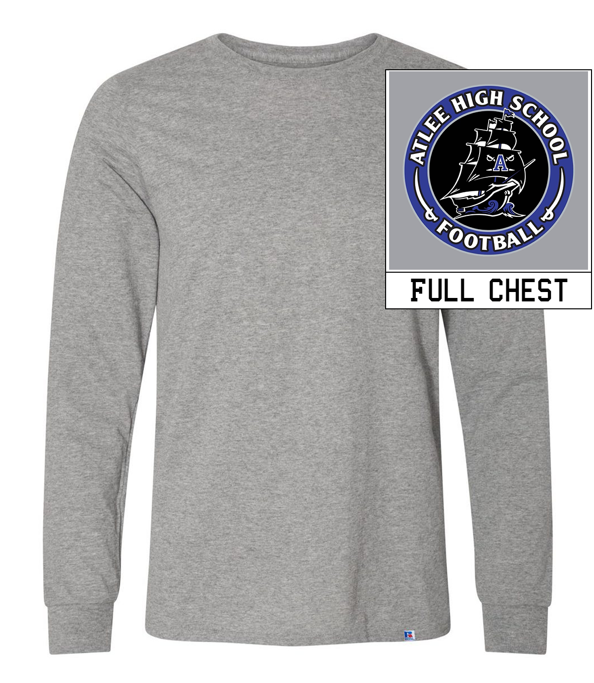 Russell 60/40 Performance Longsleeve