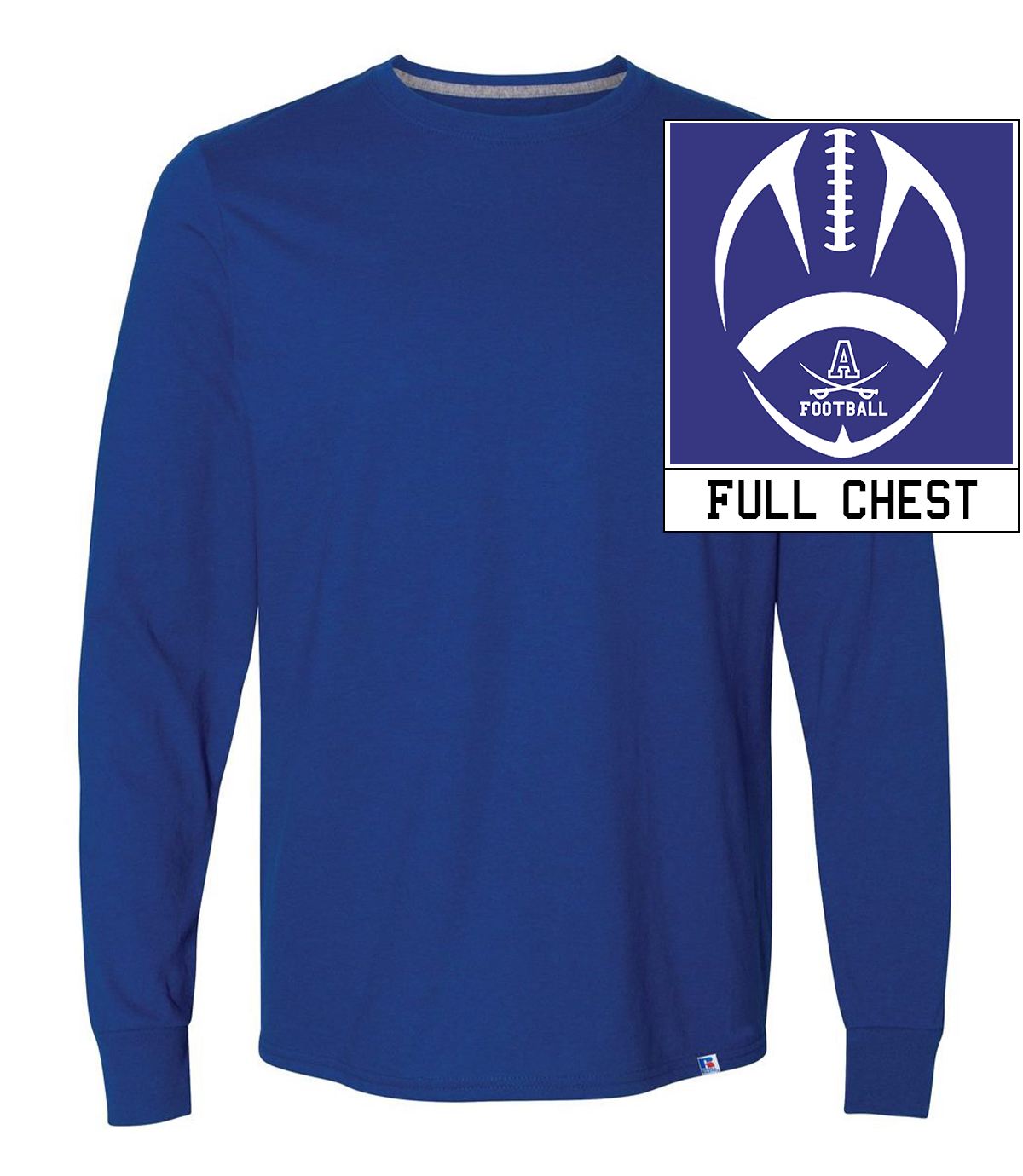 Russell 60/40 Performance Longsleeve