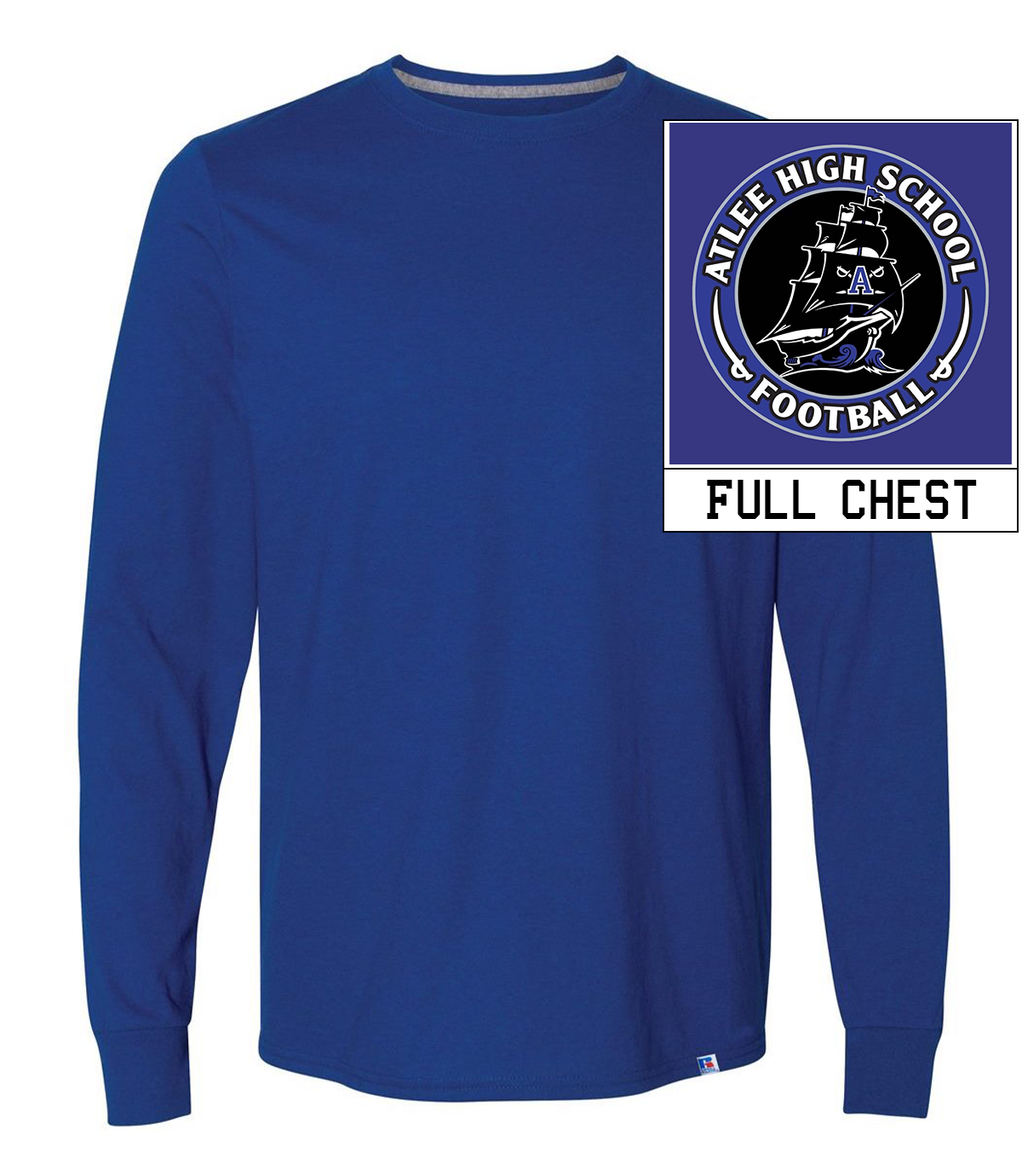 Russell 60/40 Performance Longsleeve
