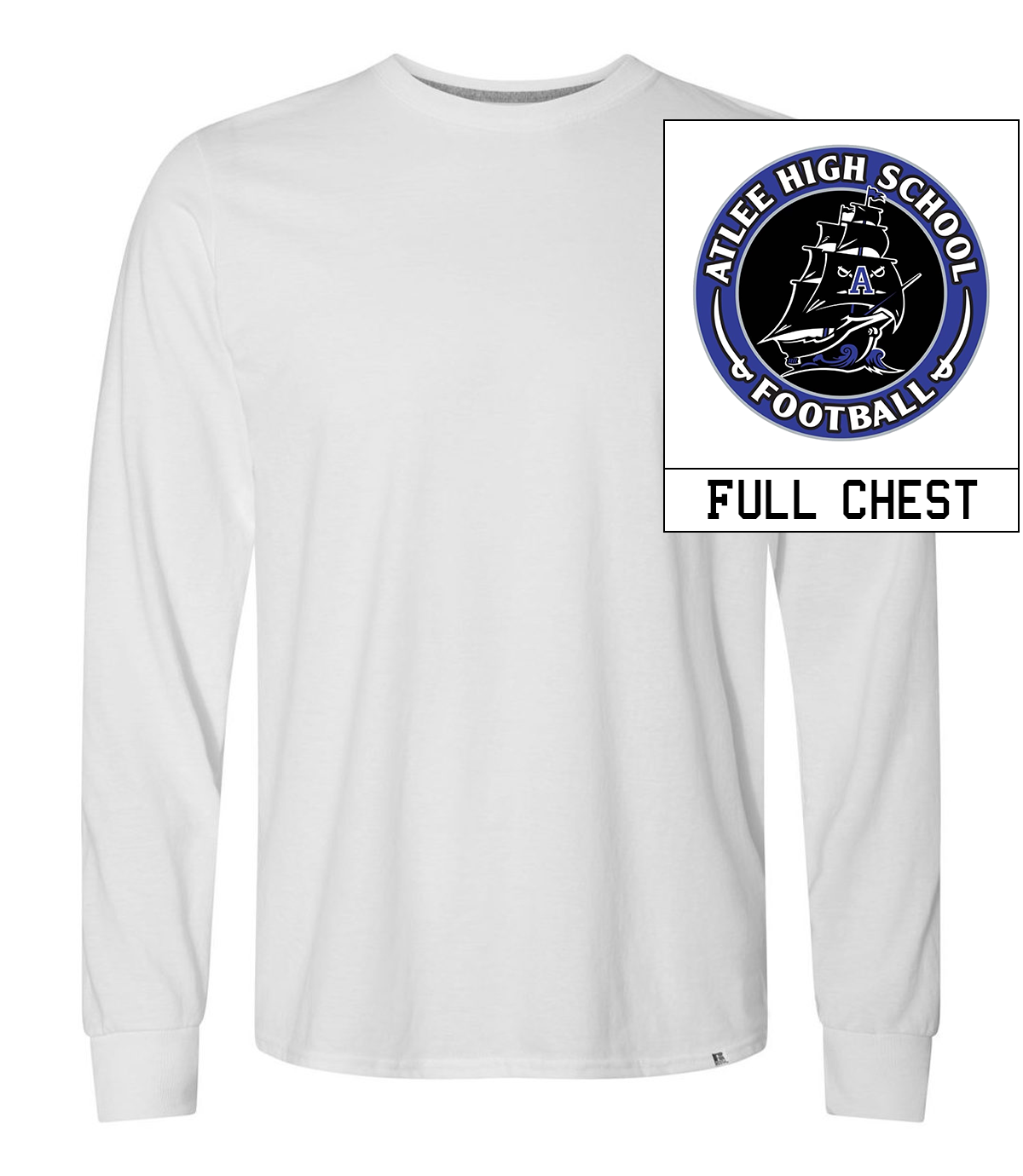 Russell 60/40 Performance Longsleeve