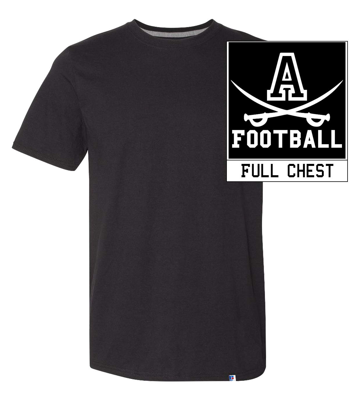 Russell 60/40 Performance Tee