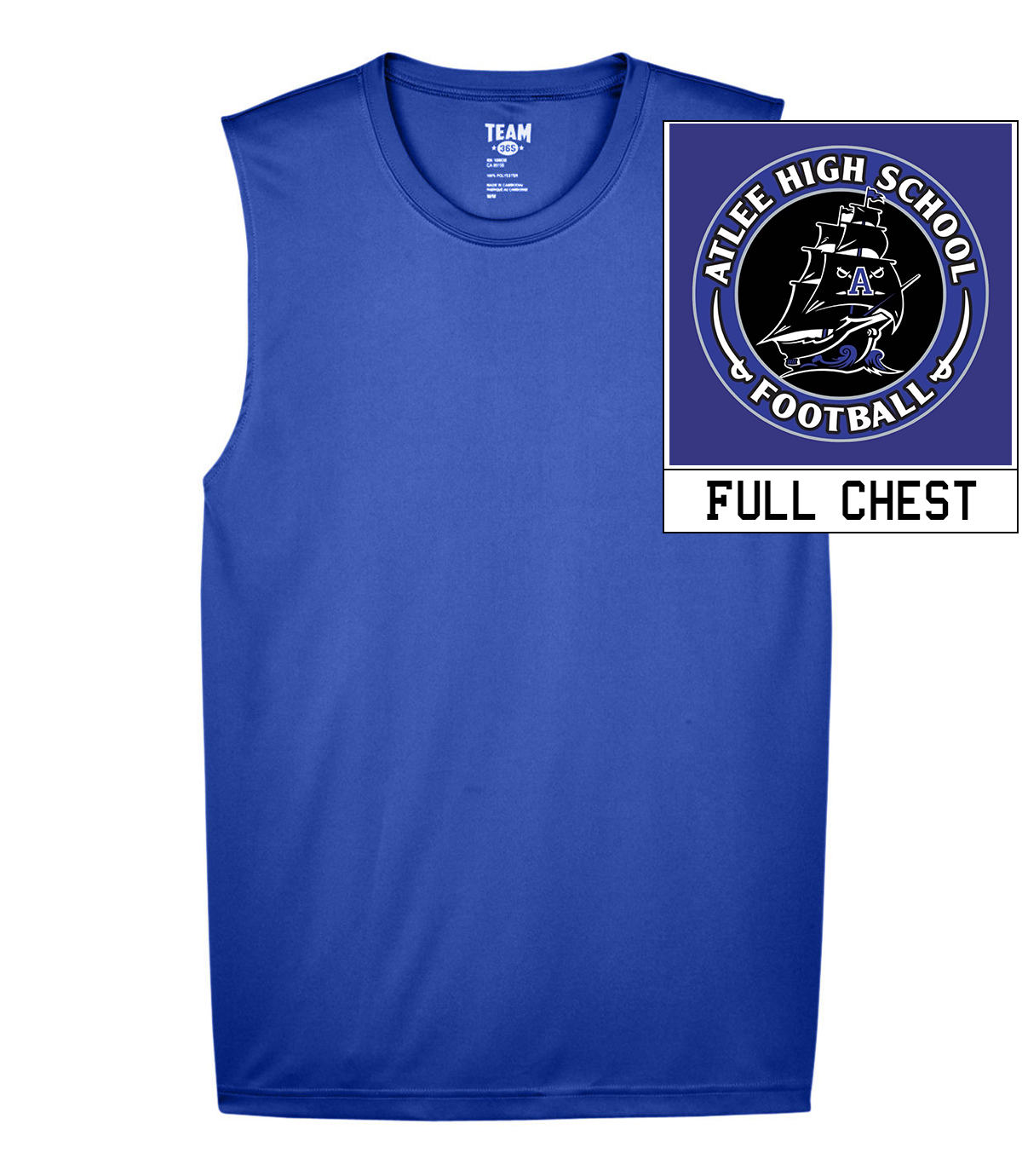 Team 365 Sleeveless Tee