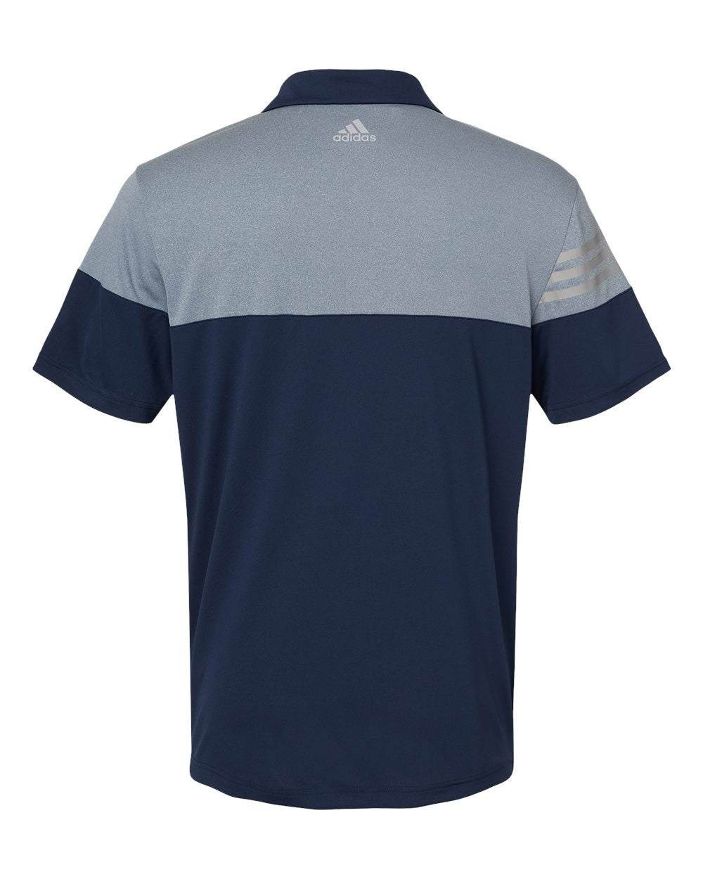 Adidas Heathered 3-Stripes Colorblocked Polo (A213)