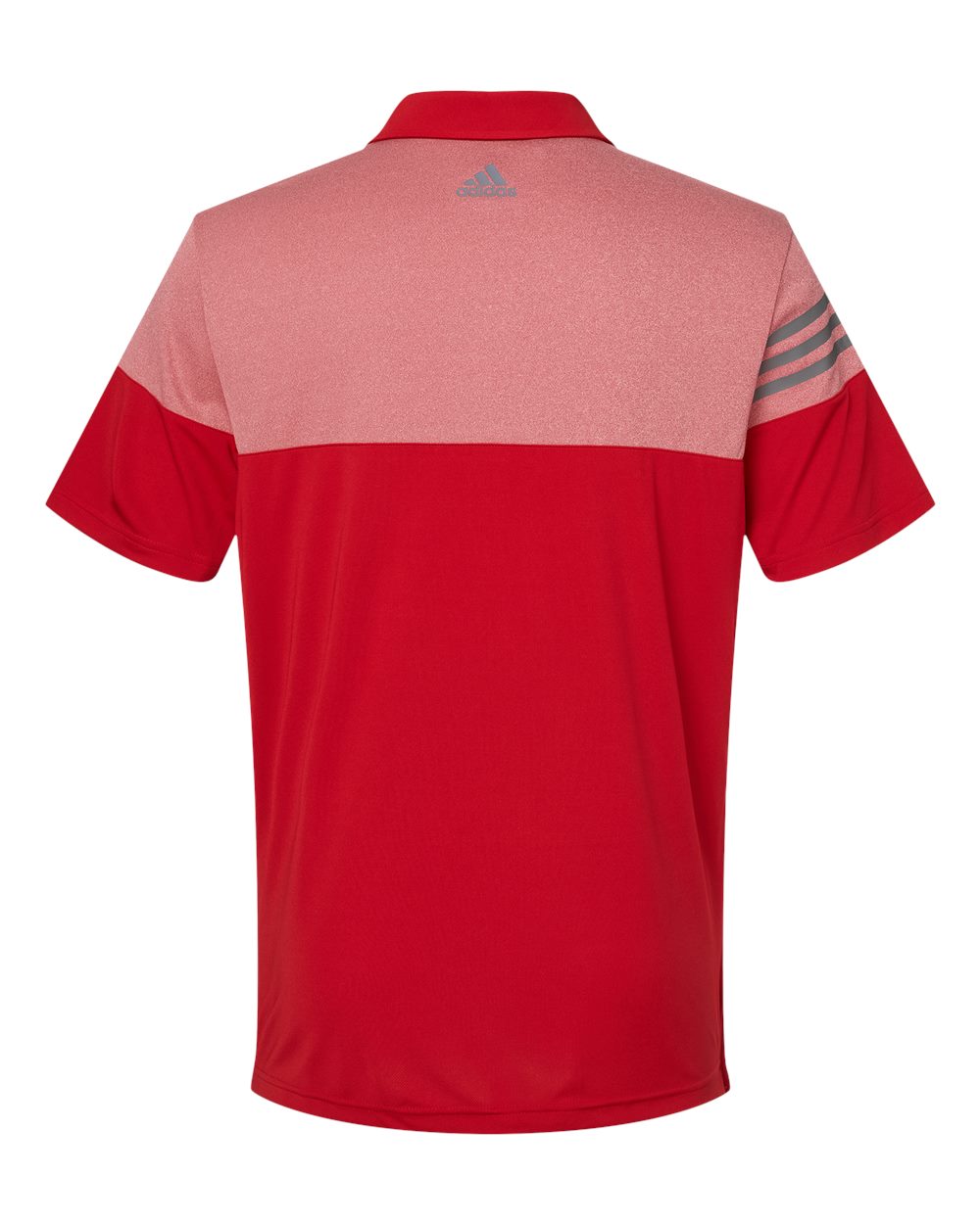 Adidas Heathered 3-Stripes Colorblocked Polo (A213)