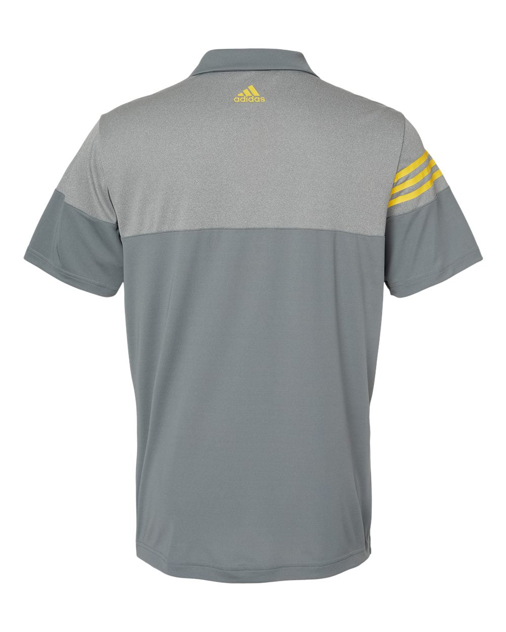 Adidas Heathered 3-Stripes Colorblocked Polo (A213)