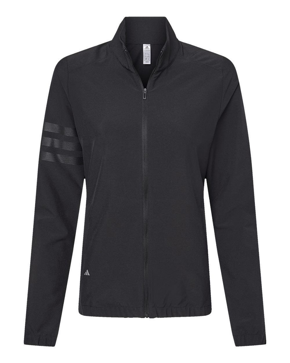 Adidas Ladies 3-Stripes Full Zip Jacket (A268)