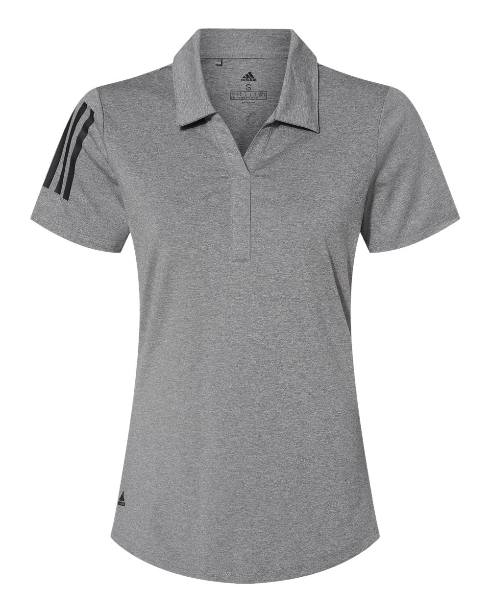 Adidas Ladies Floating 3-Stripes Polo (A481)