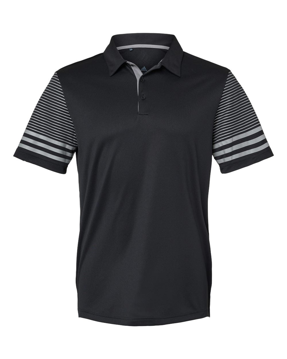 Adidas Striped Sleeve Polo (A490)