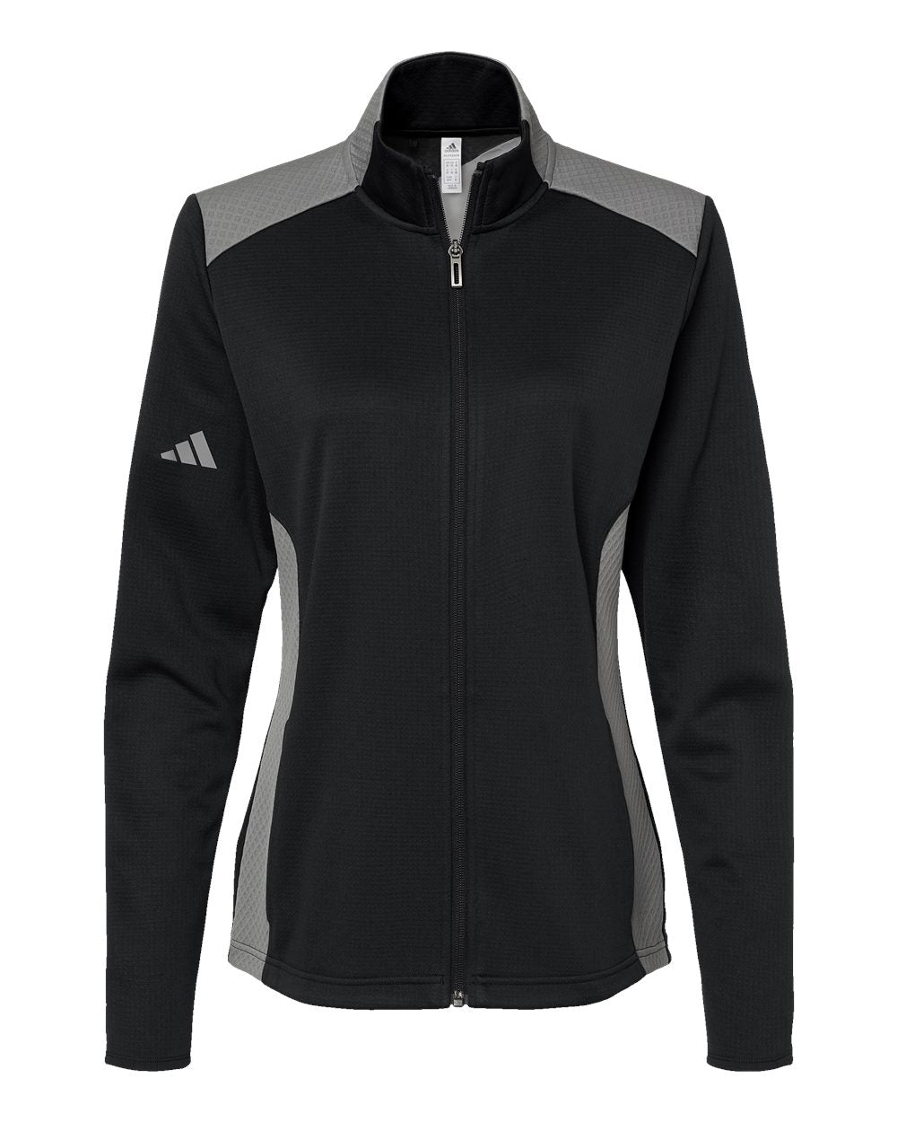 Adidas Ladies Textured 1/4 Zip (A529)