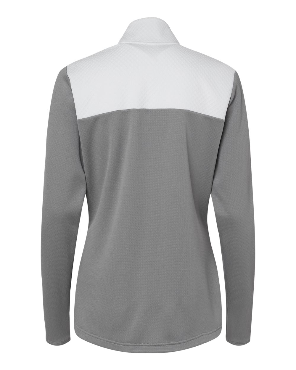 Adidas Ladies Textured 1/4 Zip (A529)