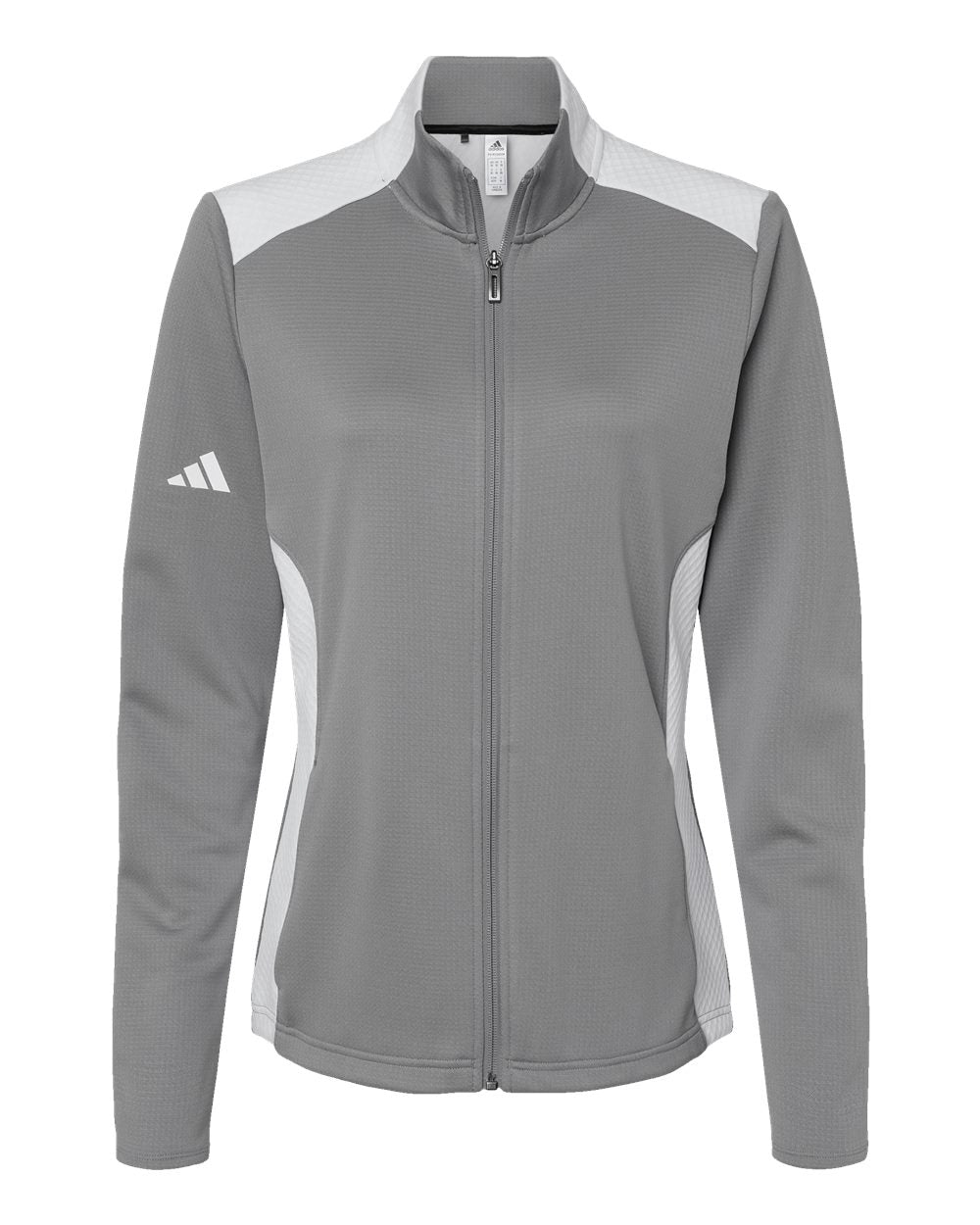 Adidas Ladies Textured 1/4 Zip (A529)