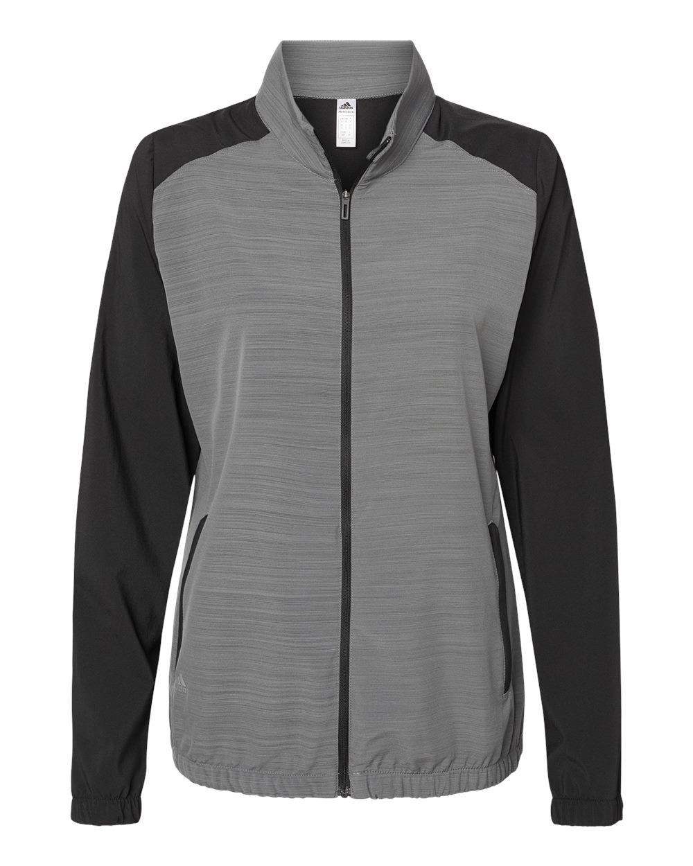 Adidas Ladies Heather Block Full Zip (A547)