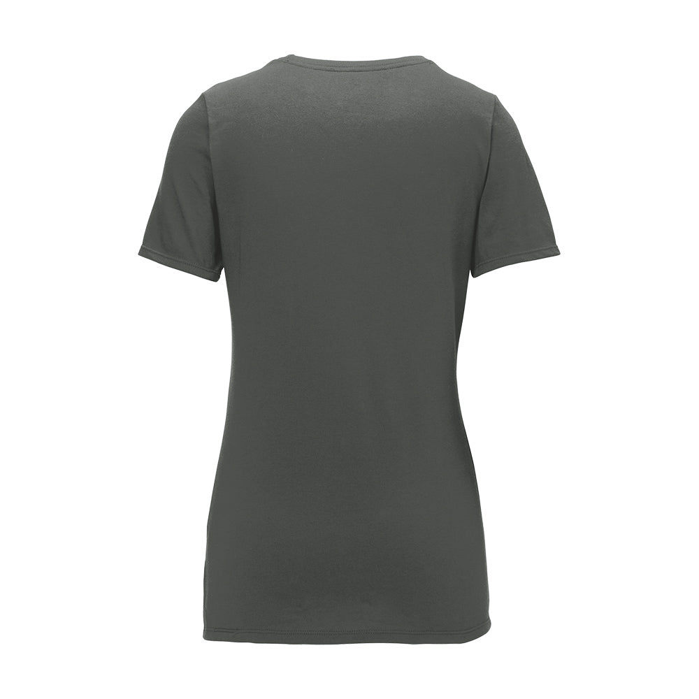 Nike Ladies Dri-Fit Cotton/Poly Scoop Neck Tee (NKBQ5234)