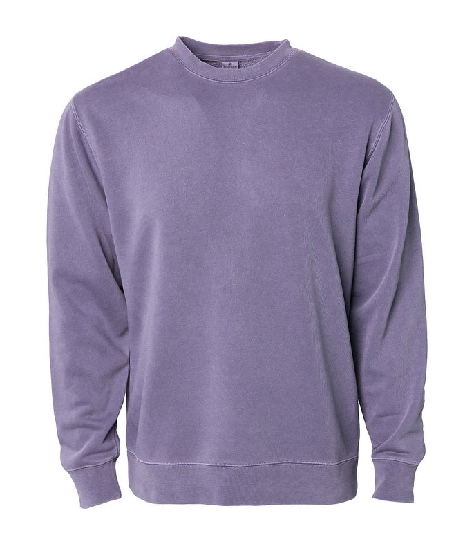 Independent Trading Co. Midweight Pigment-Dyed Crew (PRM3500)